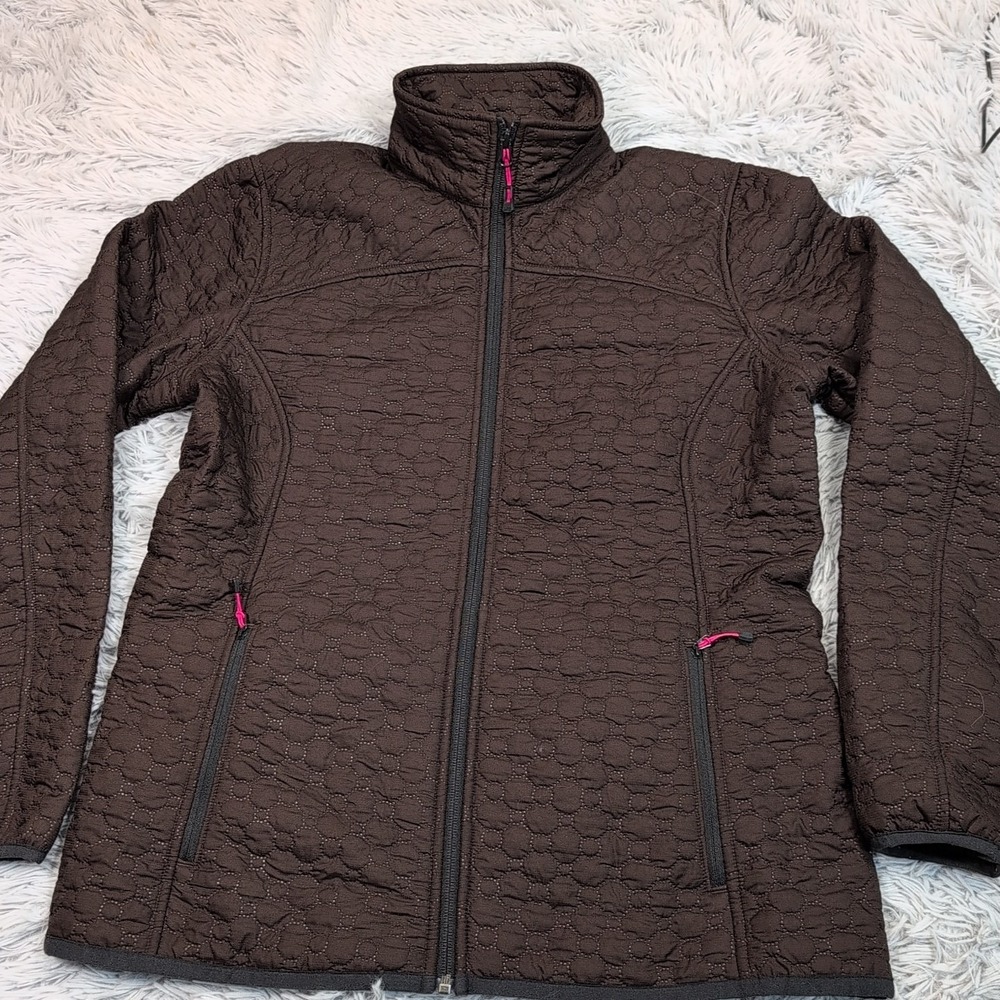 Guide Series Jacket Womens L Brown Coat Gorpcore Pockets Zip Up Hiking Comfort - Picture 1 of 10